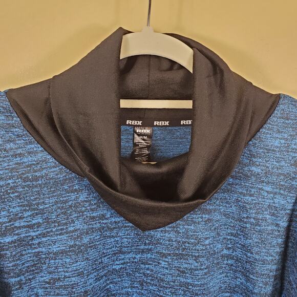 RBX Hacci Cowl Neck Cold Shoulder Pullover Size M - Picture 2 of 12